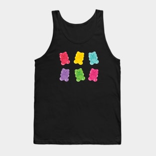 Gummy Bears Pattern Tank Top